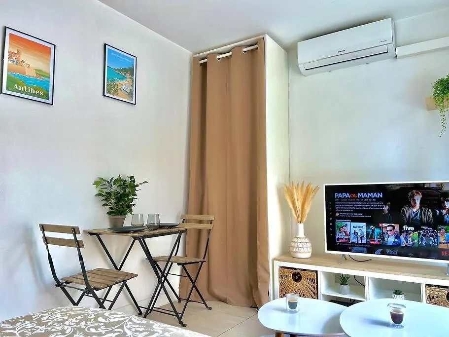 Apartment Studio Cosy Proche Plage, Parking Gratuit Juan-les-Pins
