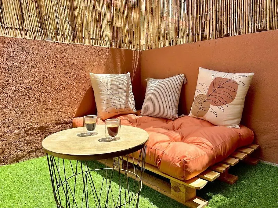Studio Cosy Proche Plage, Parking Gratuit 胡安莱潘 公寓